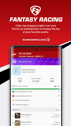 MyRacePass – Official MRP App