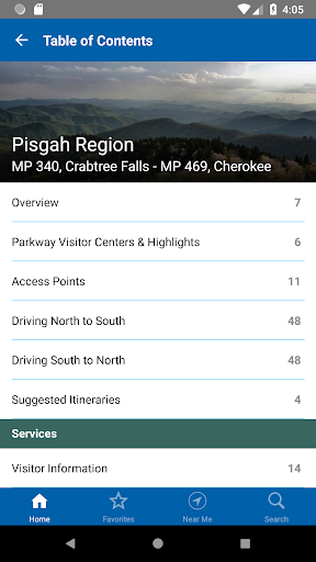 Blue Ridge Parkway Planner