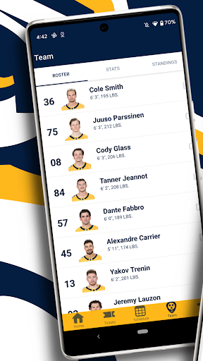 Nashville Predators App