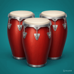 Percussion instruments: drums
