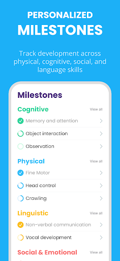 Baby Leap: Milestone Tracker