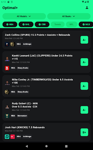 Optimal: +EV Picks & Analysis