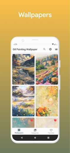 Oil Painting Wallpaper