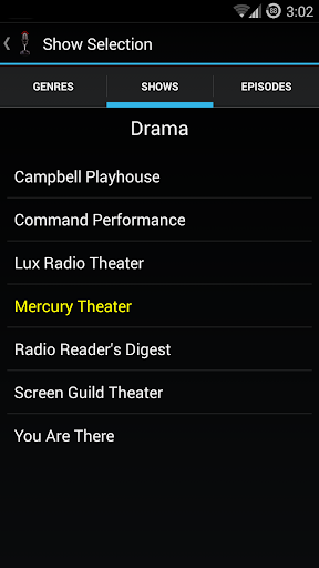 Old Time Radio Player
