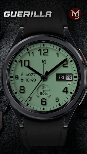 GUERILLA – Analog watch face