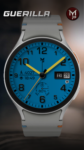 GUERILLA – Analog watch face