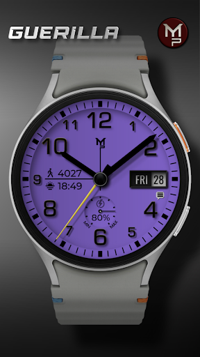 GUERILLA – Analog watch face