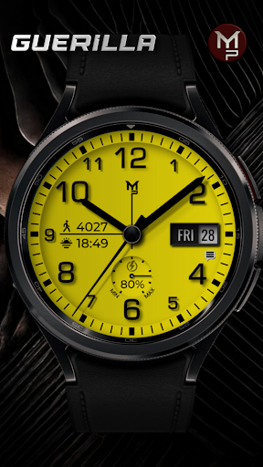 GUERILLA – Analog watch face