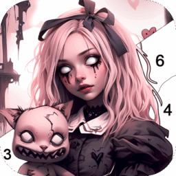 Dark, Horror Color by Number