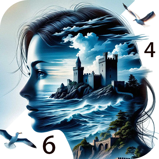 Abstract Surreal Coloring Game