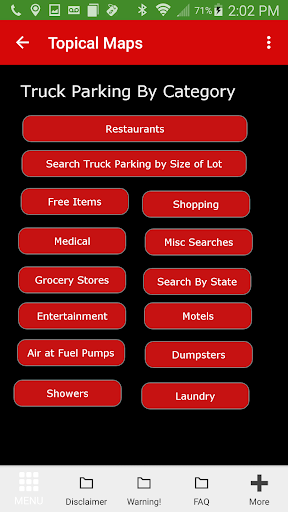ParkMyRig, Truck Parking Guide
