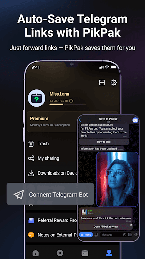 PikPak-Safe Cloud, Video Saver
