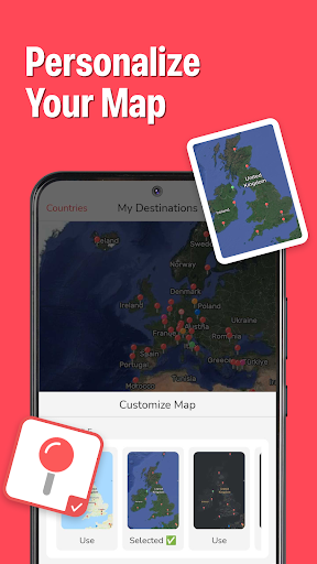 Pin Traveler: Travel Tracker