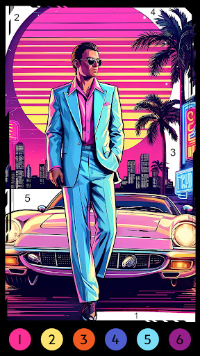 Alpha Color: Men coloring book