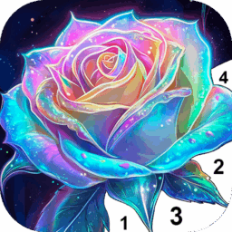 Fantasy Color-Paint By Number