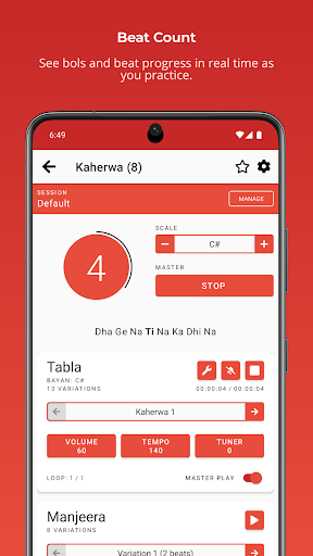 Rhythm Tabla & Tanpura PREMIUM