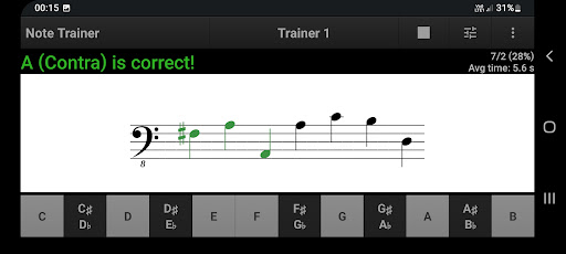 Bass Guitar Note Trainer