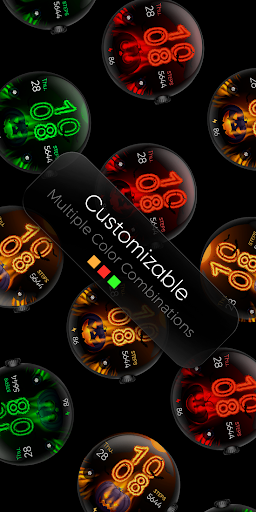 Halloween In Fire – Wear OS
