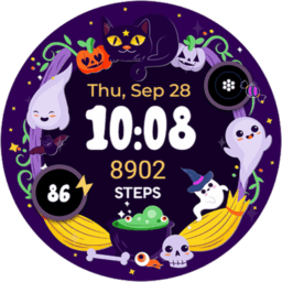 Halloween Cute Frame – Wear OS