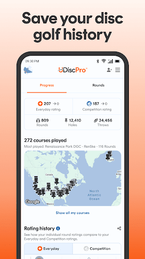 UDisc Disc Golf App