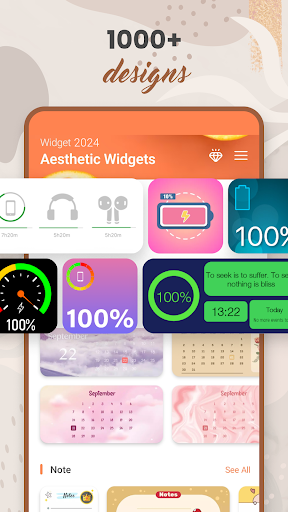 Widget 2025: Aesthetic Widgets