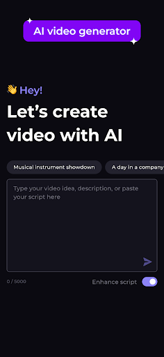 AI Video Maker – Renderforest