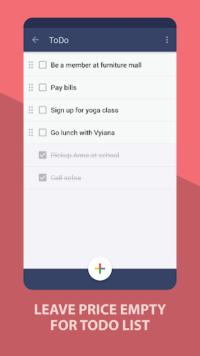 Grocery Shopping List -BudList