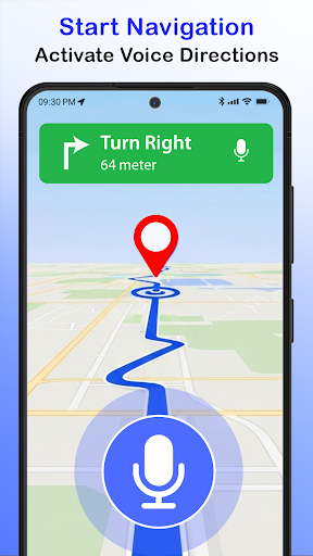 Easy Route Map Navigation