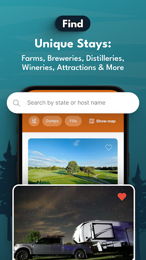 RV Overnights – Camping Sites