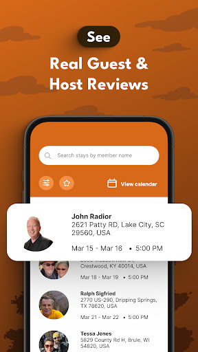 RV Overnights – Camping Sites