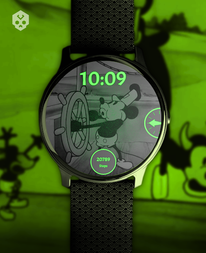 Steamboat Mouse Watch Face