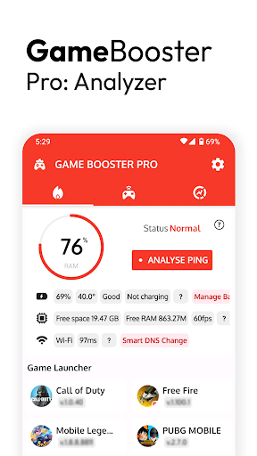 Game Booster Pro: Turbo Mode