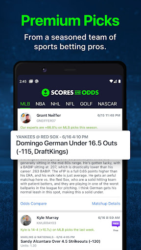 Scores And Odds Sports Betting
