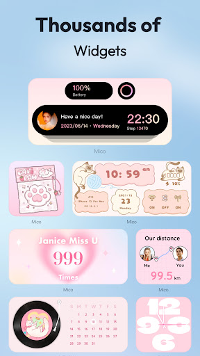 Mico – Widget & Live Wallpaper