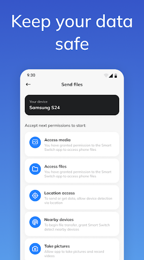 Smart switch – copy my data