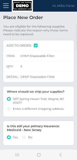 SNAP Resupply