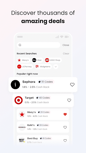 Coupert – Coupons & Cash Back