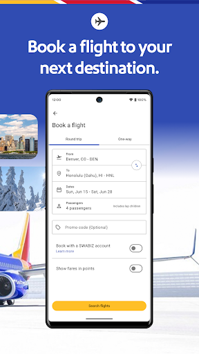 Southwest Airlines: Travel App