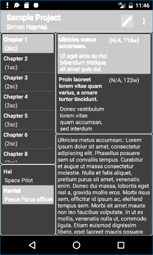 yWriter: Novel Writing