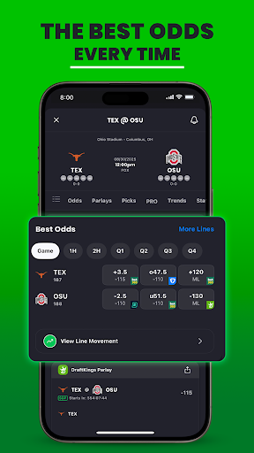 Action Network: Sports Tracker