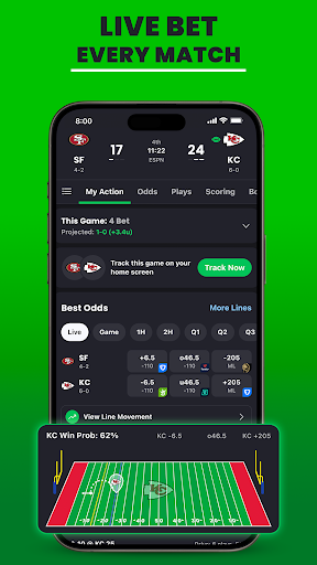 Action Network: Sports Tracker