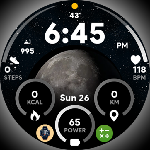 Moon Dial – Watch face