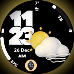Pixel Weather 2 – Watch face