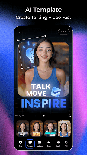 Vmake: AI Talking Video Editor