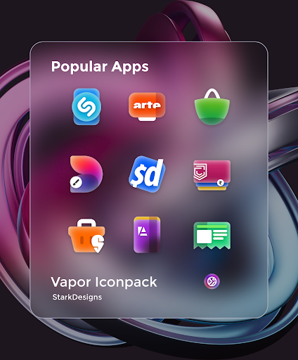 Vapor IconPack – Modern Icons