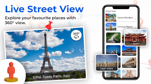 Street View Map Navigation App