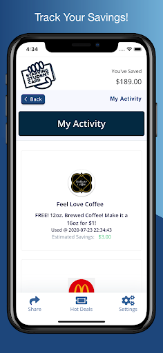Starving Student Card App