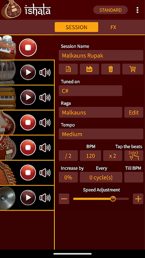 iShala – practice Indian music