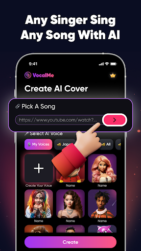 VocalMe Music: AI Cover Songs