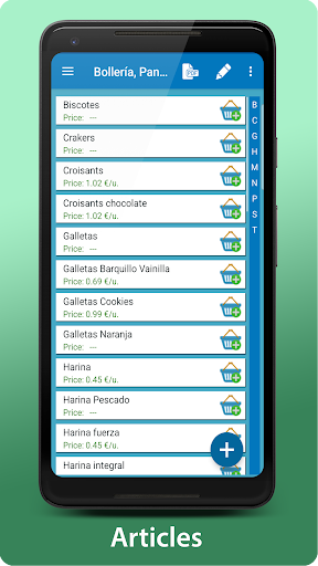 My Shopping Pro: Shopping List